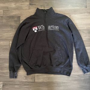 Wharton University of Pennsylvania Quarter-Zip Jacket